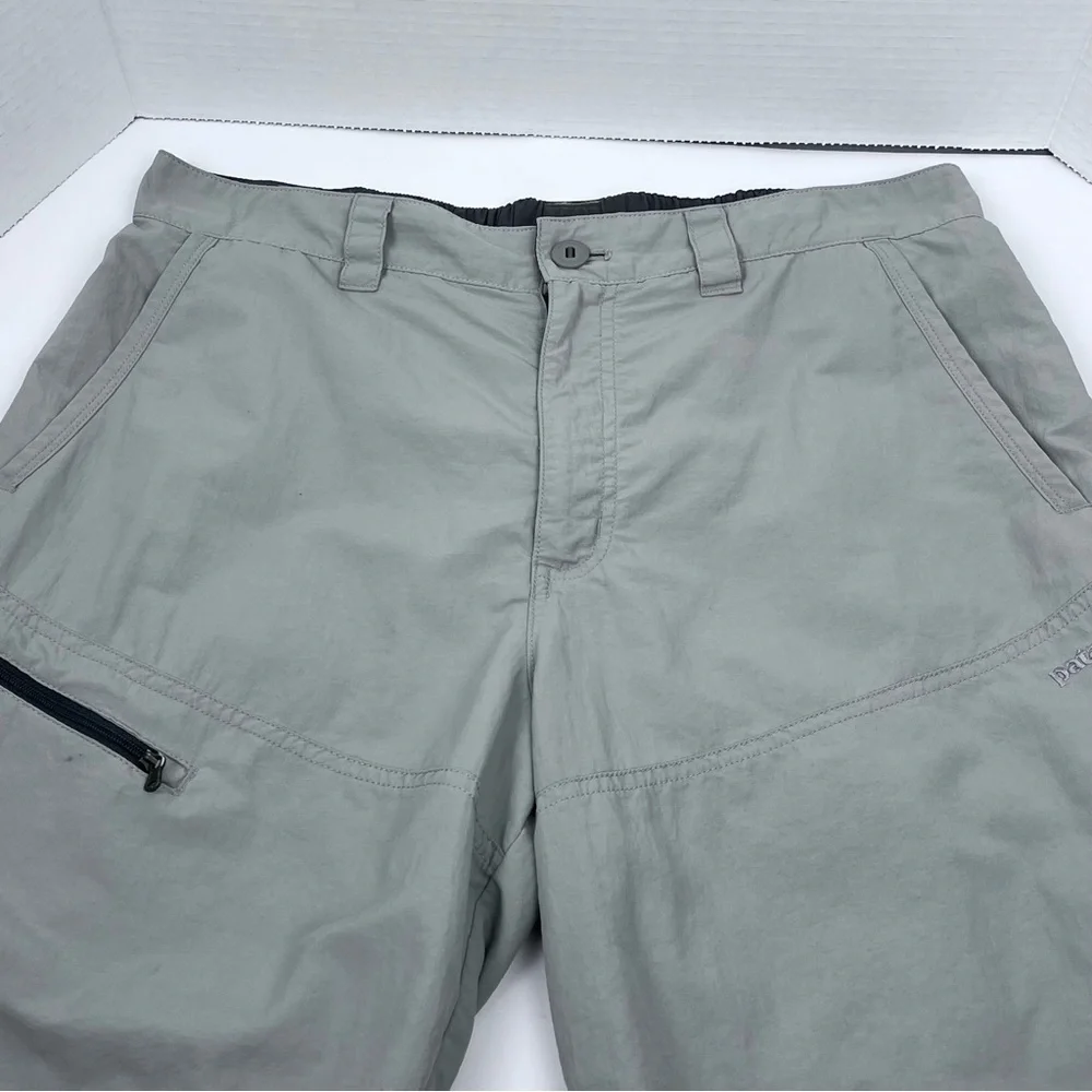 Patagonia Men's 100% Nylon Hybrid Hiking Shorts Size M; Outdoor, Camoing, Beach - Picture 6 of 11